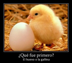 huevo o gallina