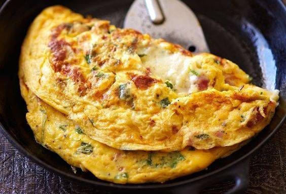 inFlux blog - chunks - american breakfast - omelet