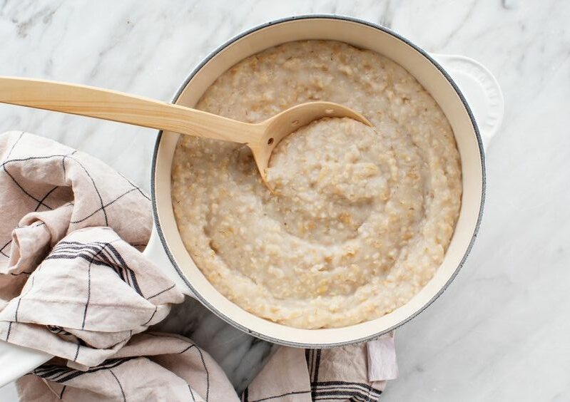 inFlux blog - chunks - american breakfast - oatmeal - oatmeal porridge