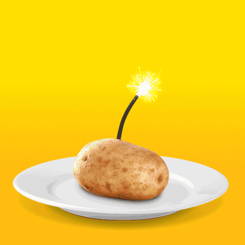 Chunks com a palavra “potato” em inglês - inFlux